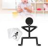 Stick Figure Toy, Exercise and Coordination, Burr-Free Black Basswood, Educational Puzzle Toy, Plush Toy for Kids, Boys and Girls, Cute Plush Toy