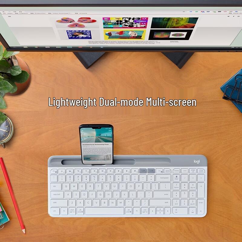 Logitech K580+M650 Wireless Bluetooth Keyboard and Mouse Combo