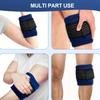2pcs Nylon Ice Packs with Adjustable Straps Reusable Hot And Cold Relax Gel Ice Packs for Body Dual Temperature Gel Cold Compress Series