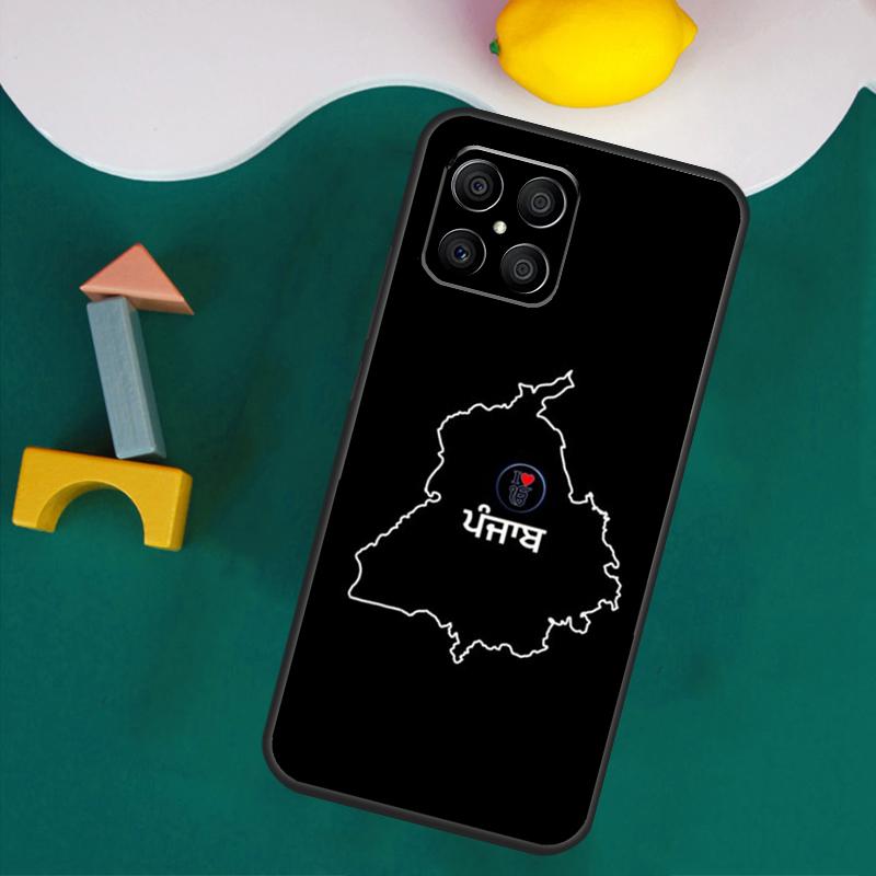 

Карта Пенджаба Контурный чехол Для Honor 200 Pro 50 70 90 X9a X8a X8 X9 X8b X9c X9b Honor Magic 7 Lite 5 6 Pro Чехол Honor X9c
