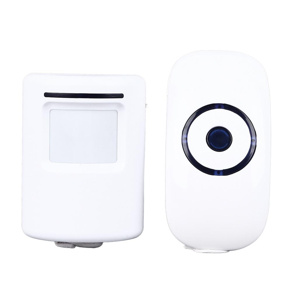 Motion Sensor Doorbell 36 Ringtones Volume Adjustable Wireless Infrared Body Sensor Door Entry Welcome Bell