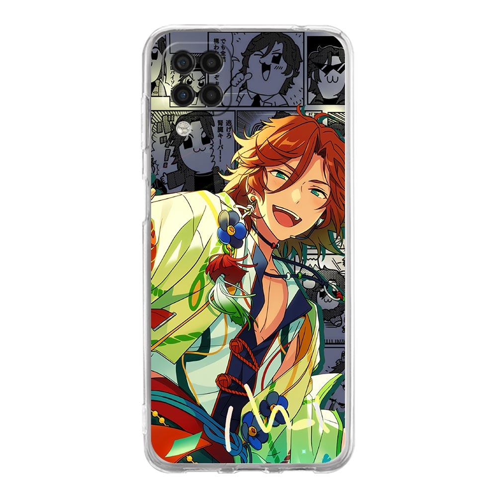 Cartoon Ensemble Stars Phone Case For Samsung A13 A33 A73 A53 A23 A51 A71 A21S A12 A11 A31 A41 A03S A22 A52 A32 5G Clear Cover