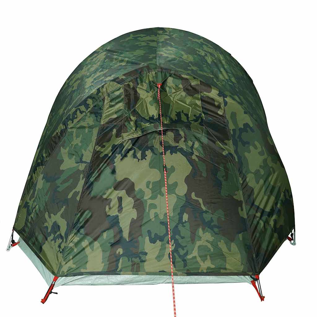 2 Person Tunnel Tent Camouflage Waterproof