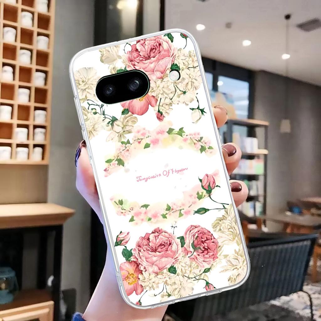 For Google Pixel 8a Case Pattern Printing Anti-Scratch TPU Phone Cover