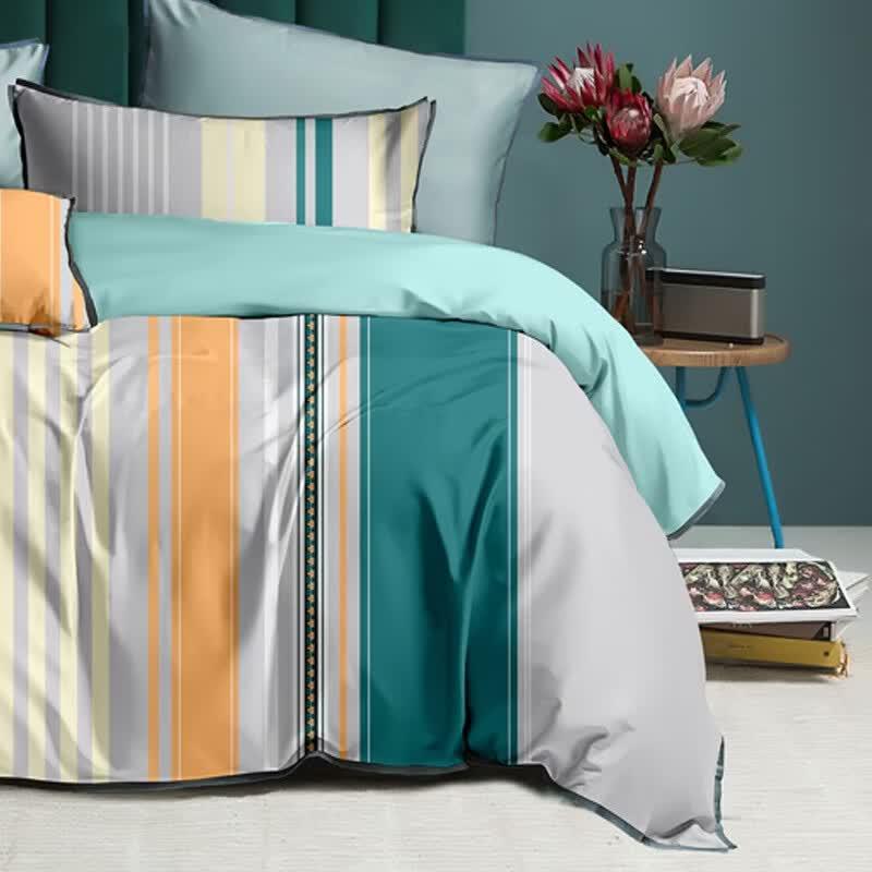 Mengjie Carmen Pure Cotton Printed 4-Piece Bedding Set