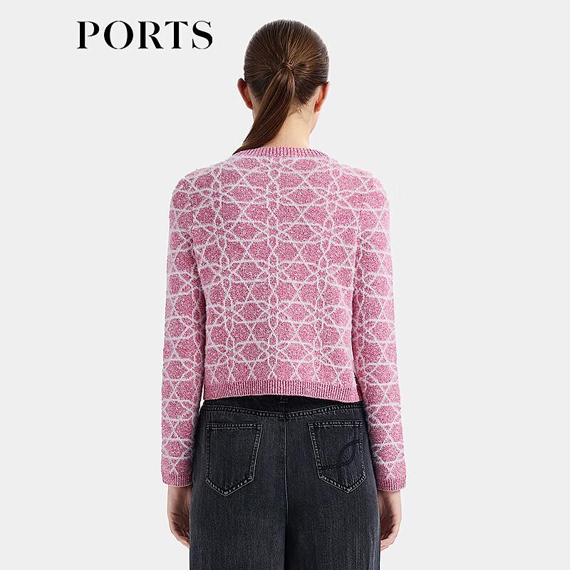 Ports Women's 2025 Spring Knit Long Sleeve Cardigan