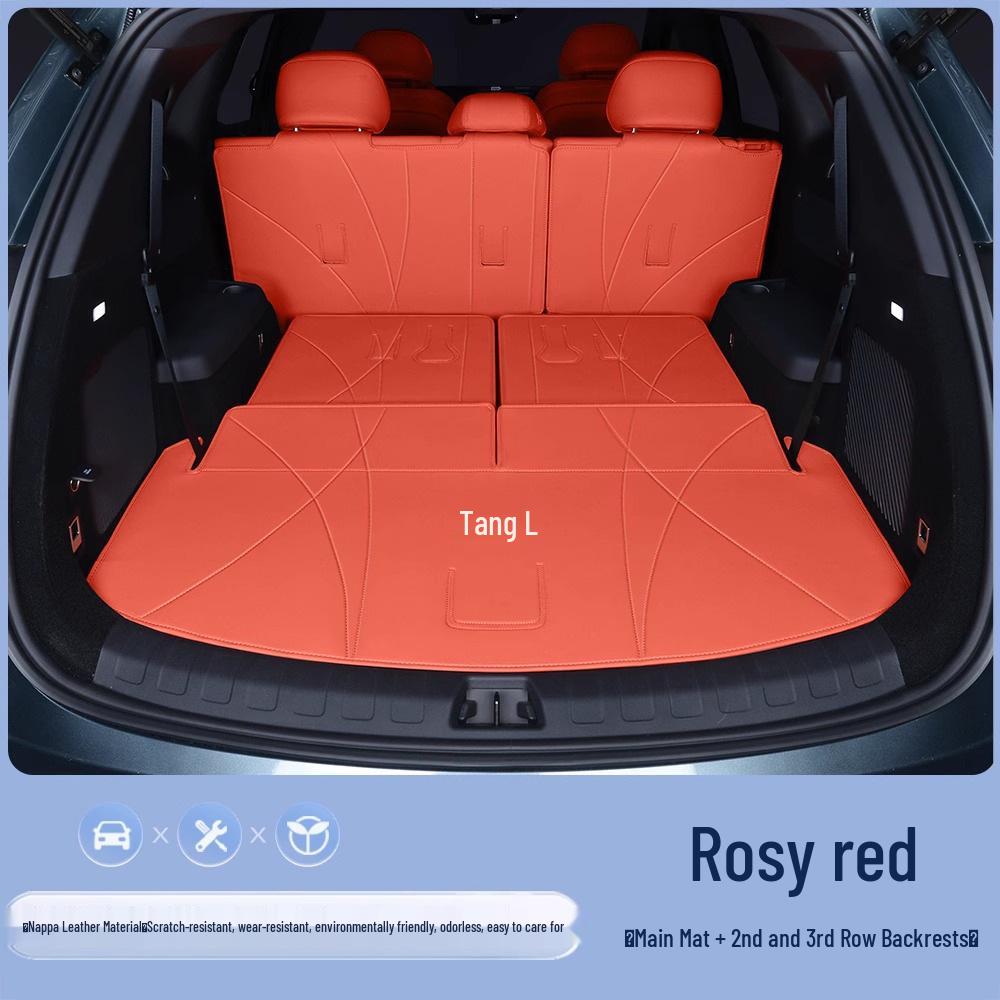 BYD Tang L 2025 Trunk Mat, Full Coverage for EV/DM-i/DM-p Models
