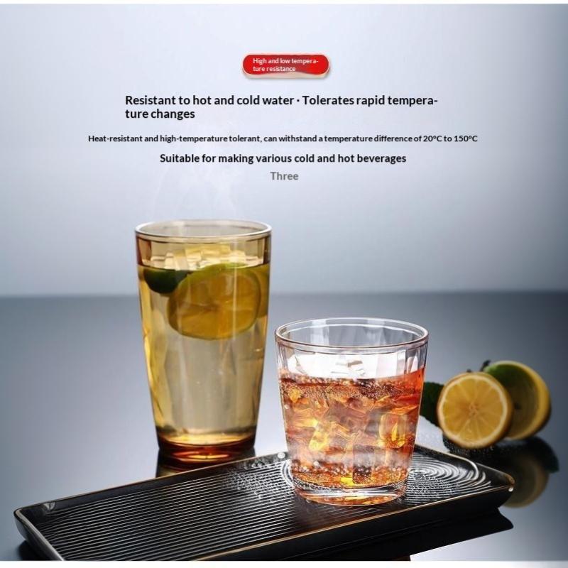 Acryl Bruchfeste Bierkrüge Becher Becher Wasserbecher Wiederverwendbare Weingläser Farbige Klare Kunststoff Saftbecher Trinkgeschirr