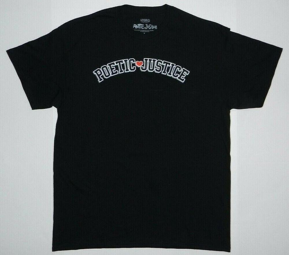 Poetic Justice Title Script 2Pac Los Angeles T-Shirt New Unisex T-Shirt XXXXL