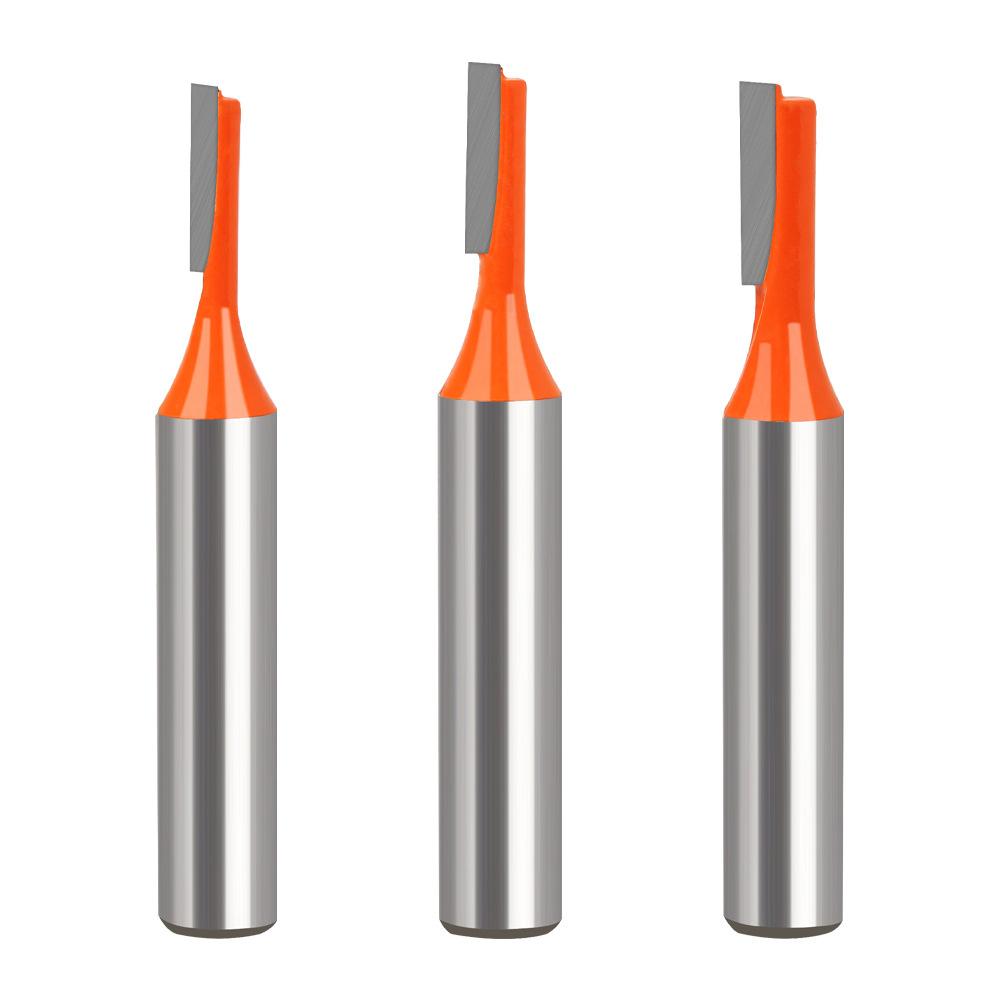 8 handle single blade straight knife slotting knife notch knife, trimmer head, woodworking milling cutter set