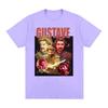 Gustave Retro Fan Shirt Expedition 33 Graphic T Shirt Unisex Women Summer Short Sleeve Tshirt Casual 100 Cotton Oversized Tshirts