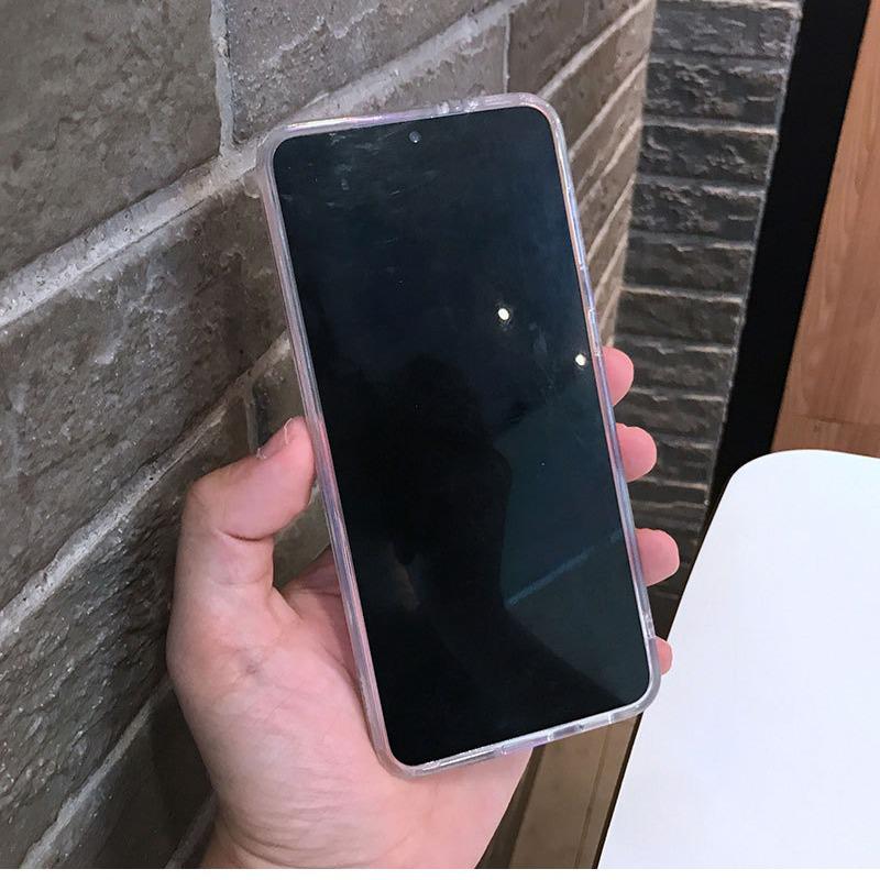 Bunte Aurora Samsung S26U/Note20 & iPhone17 Transparente Vollabdeckung Silikonhülle