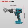 ONEVAN 880NM Brushless Electric Iron Scissors Cordless Iron Steel Scissors Sheet Metal Cutter Power Tool For Makita 18V Battery Pin