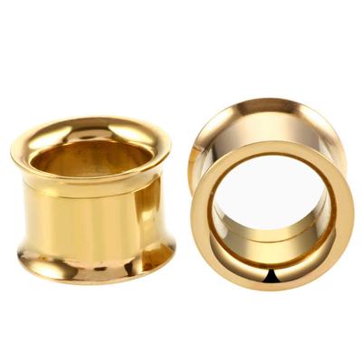 Plugs 1PC Earring Men's Punk Earrings Jewelry Ear Gauges Piercing Fashion Ear Expander Ear Tunnels Stainless Steel 316L 2-20mm