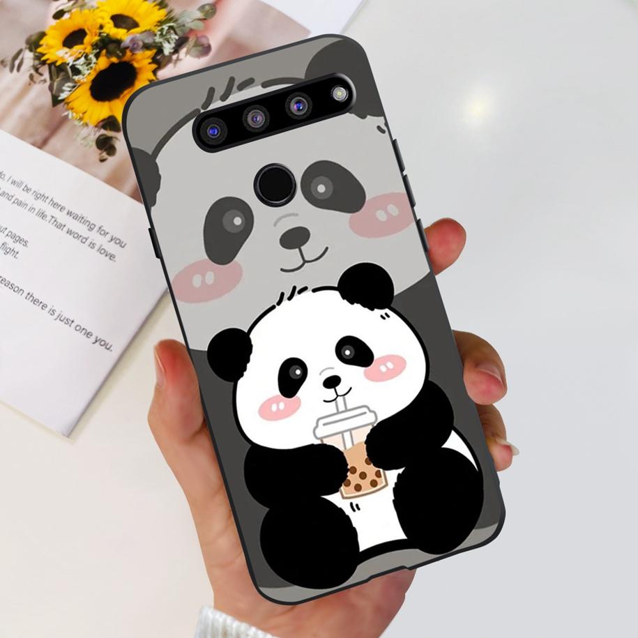 For LG V50 ThinQ 5G Case LM-V500EM Phone Cover Fashion Flower Butterfly Soft Silicone Back Cover For LG V40 V50s Thinq 5G Bumper