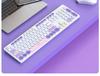 Silent Wired Chocolate Punk Keyboard - USB for Home, Office, Gaming, and Typing
