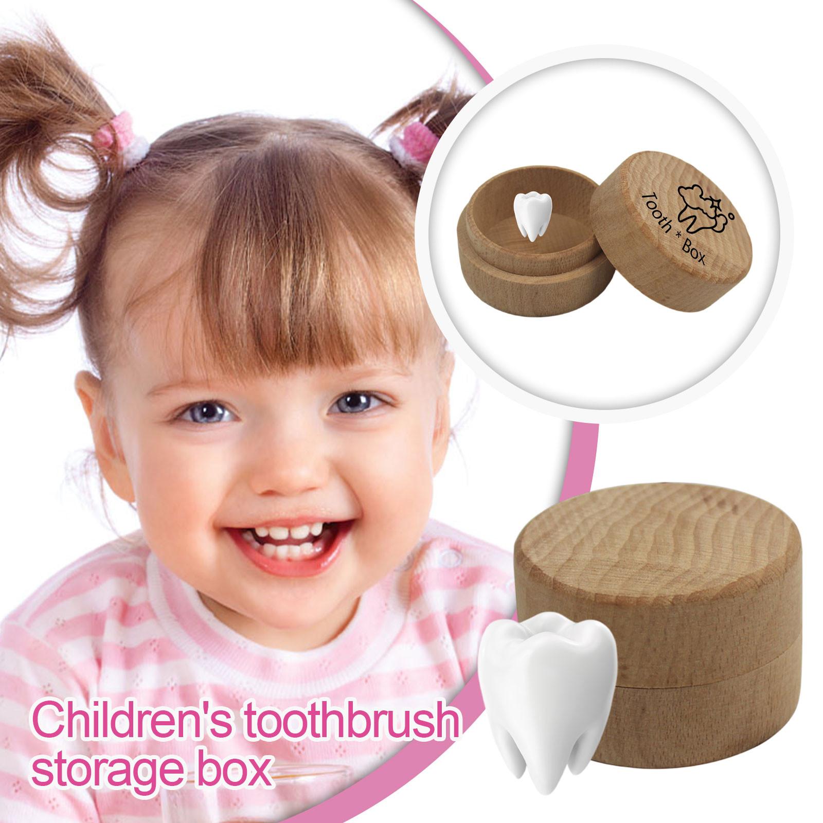 Customization - Personalized Baby Tooth Storage Box One Size