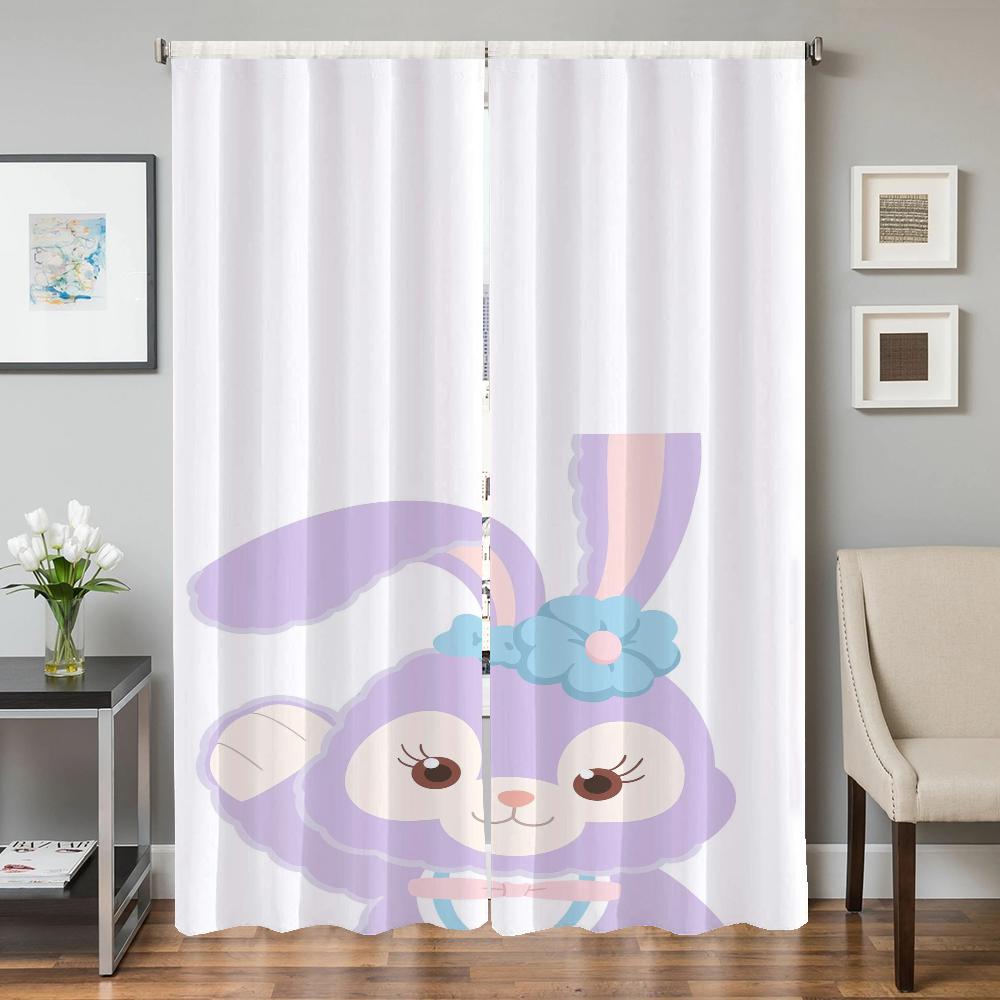 Set Of 2 Home Interior Kitchen Curtains Living Room Door Curtain Bedroom Decoration Partition Blackout Polyester Ideal For Great