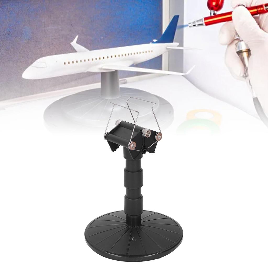 Spray Work Painting Stand Set, Model Painting Stand Base Holder, Adjustable Height Spray Painting Stand Base, Makes DIY Model Car Airbrush and Spray P