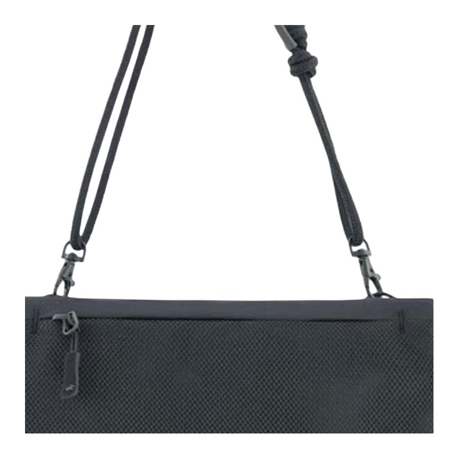New Balance Logo Fabric Crossbody Bag Unisex Bags Black AC8277K