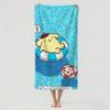 Cartoon cute P-Pomponpurin Towel Drying Bath Towel Applicable To Light Swimming Camping Yoga Beach Out