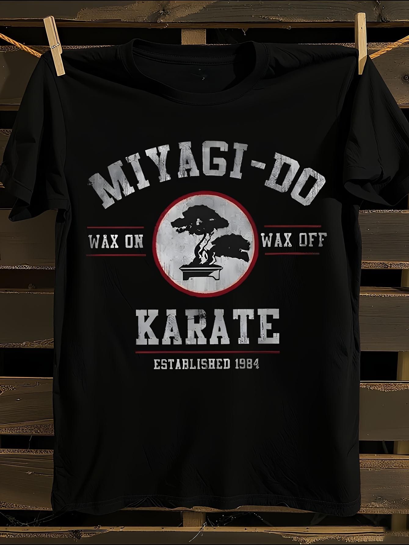 Miyagi Do Wax Off Karate Graphic T-shirt XXL