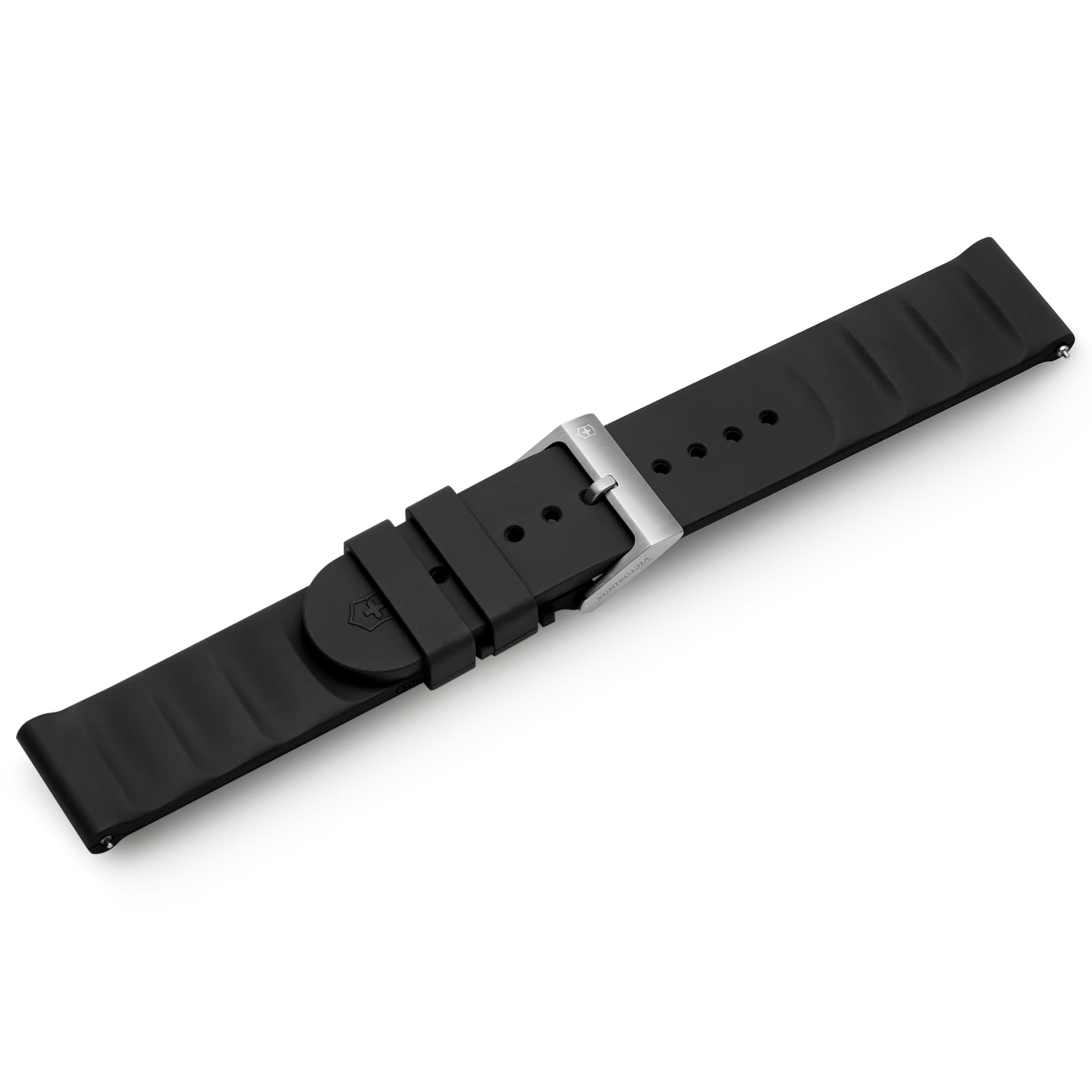 

Ремешок для часов 21 мм Резиновый ремешок D2 Пряжка-пилот Ремешок для часов Сменный ремешок Легкий Дышащий Черный [Victorinox] Безинструментальный [] V.60043