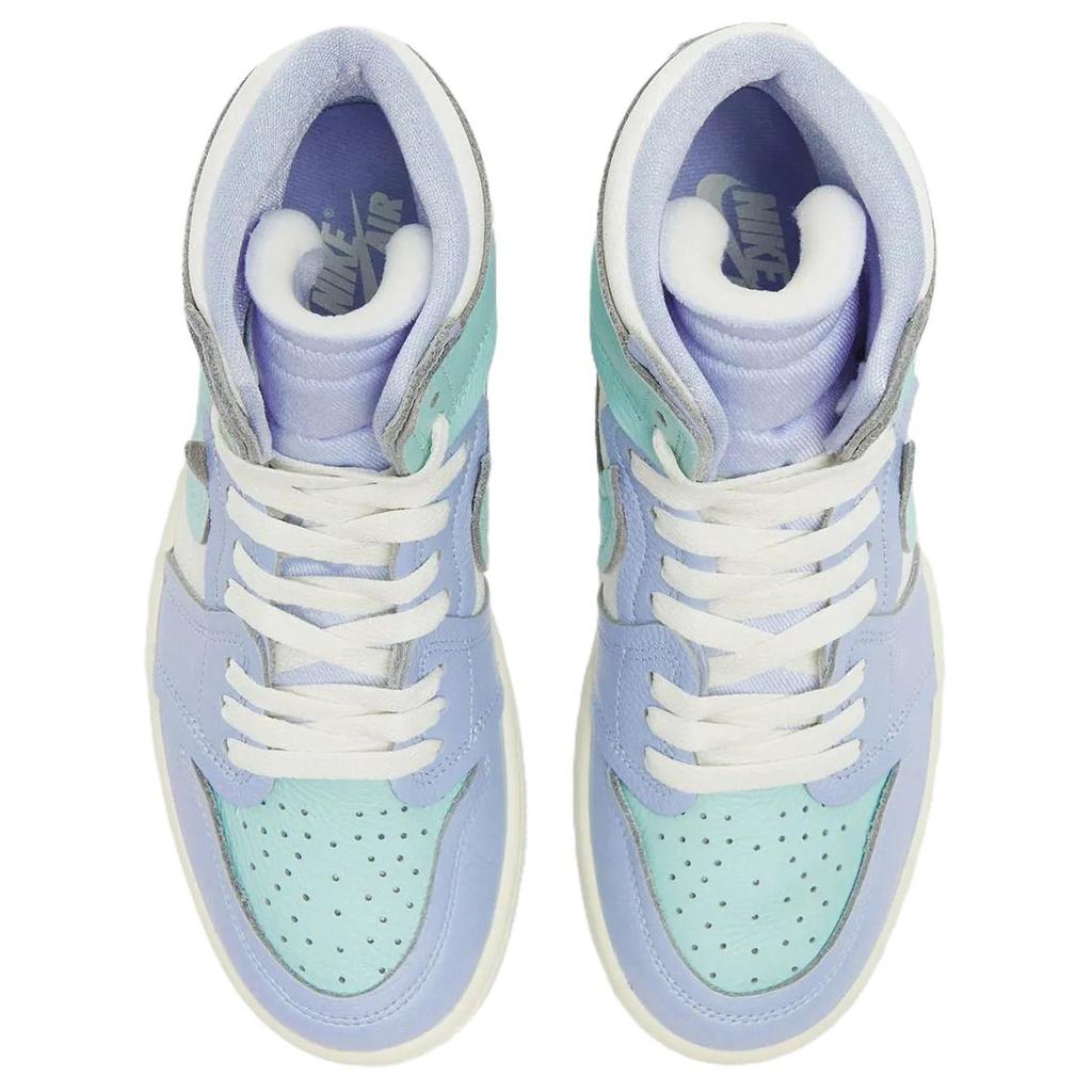 Jordan Air Jordan 1 Slip Resistant, Abrasion Resistant, Breathable, Support High top Vintage Basketball Shoes Women's FB9891-401