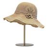 Summer New Knitted Fisherman Hat for Women, Elegant Floral Hollow Sun Protection Hat, Trendy Bucket Hat