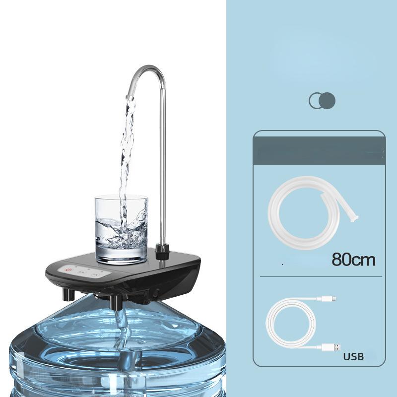 Dozator de apă electric, reîncărcabil prin USB, portabil, electric, automat, pompă de apă, găleată, dozator de sticle, automat pentru bucătărie