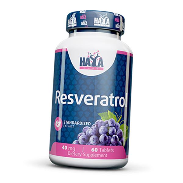 

Ресвератрол, Екстракт кореня полігонуму, Resveratrol 40, Haya 60таб (70405001) 60tab