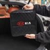 AQT2  Car Trunk Storage Bag Leather Charging Cable Sundries Organizer For KIA RIO K5 K9 Sorento Ceed Stinger Niro Soul EV6 EV9 Stonic