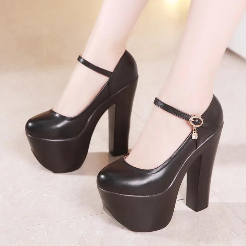 Catwalk 15cm Small Size 32-43 White Silver Wedding Shoes Women Platform Pumps 2025 Block High Heels Shoes Model Party Dress Shoe