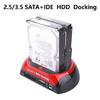 Hard Drive Docking Station USB Type C to 2.5 3.5in SATA IDE Dual Slots External