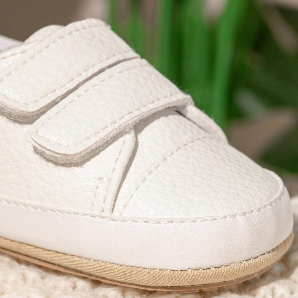 New Spring/Autumn Non-Slip Toddler Shoes, 0-1 Year, Rubber Sole, Double Velcro, PU Surface