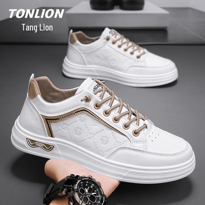 TonLion Men s Casual Slip-On Sneakers 39