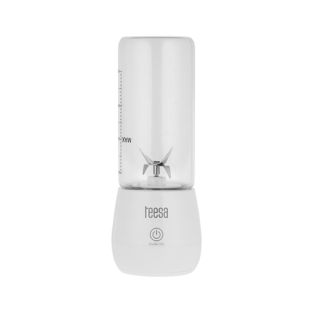 Portable cordless travel blender glass cup 450ml 100W Teesa