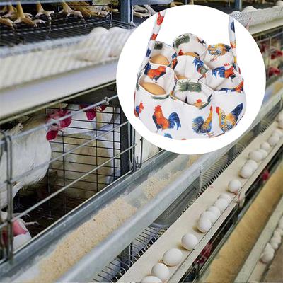 Yumurta Toplama Çantaları Kanvas Sepet Taze Yumurtalar için 7 Cepli Taşınabilir Yumurta Taşıma Çantası Çiftlik Evi ve Kümes Hayvanları için