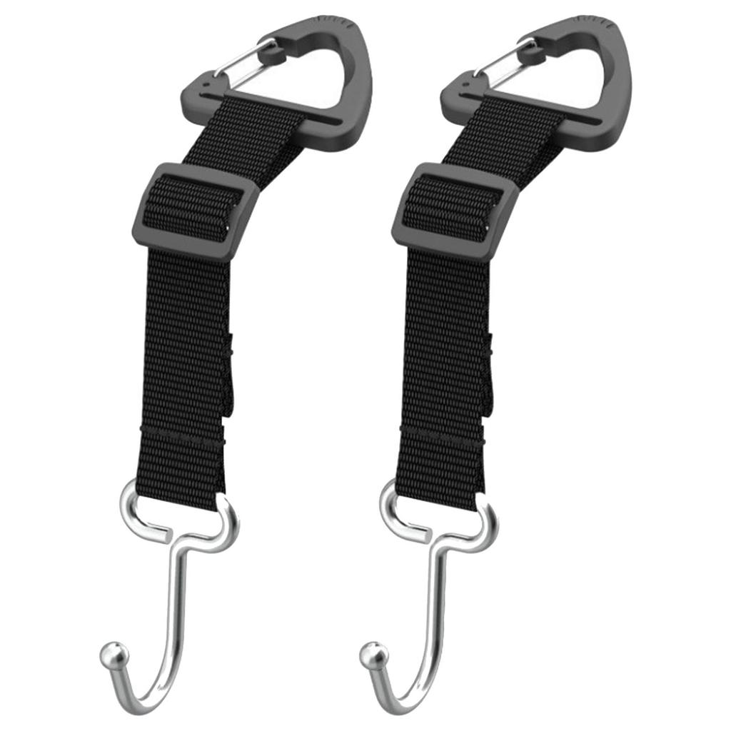 Pair Car Seats  Headrest Hook  Utility Seats  Hook  Adjustable Car Hook  Vehicle Headrest Hanger set for Secure Bag Storage
