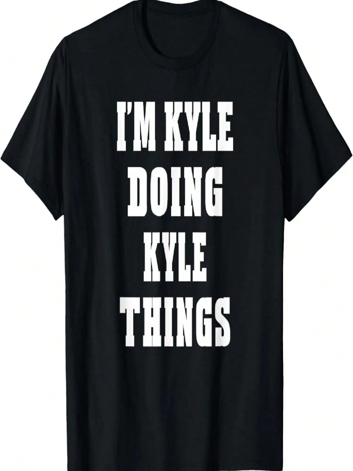 Kyle Things Funny Personalized First Name Kyle Gift T-Shirt S разноцветный