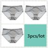 Underwear Mesh Women Low Waist Briefs Breathable Comfortable Panties Female