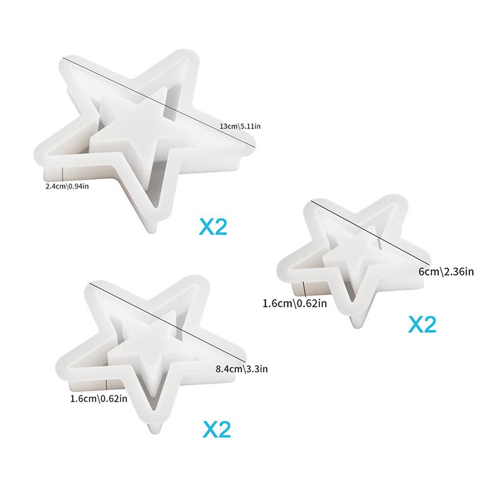 For Cake Decorating Cake Decorating Star Baking Molds Home Baking As Shown Versatile Baking Molds For Crafts Baking Tools