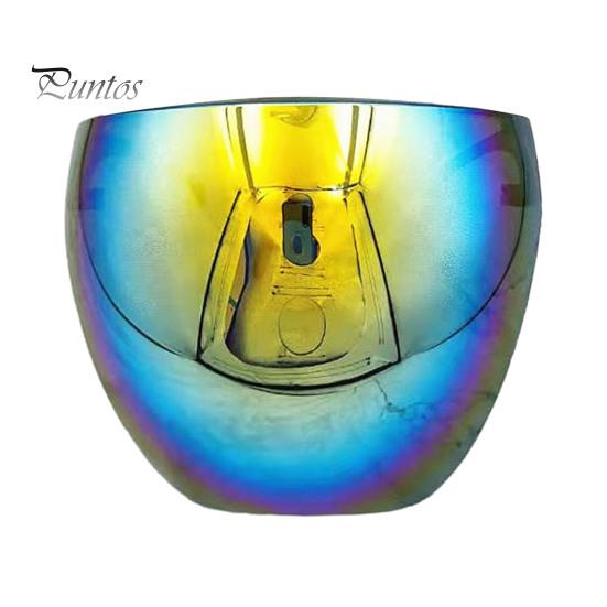 

Солнцезащитные очки на все лицо для мужчин и женщин, зеркальные очки, защитные очки на все лицо, для велоспорта, бега, спорта золотистый