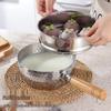 Haolaibao Stainless Steel Non-Stick Milk Pot with Steamer