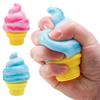 Eistüten-Quetschspielzeug Weiches TPR Eis Tragbarer Quetschball Squishies Geburtstagsfeier Mitgebsel Geschenke für Kinder und Erwachsene