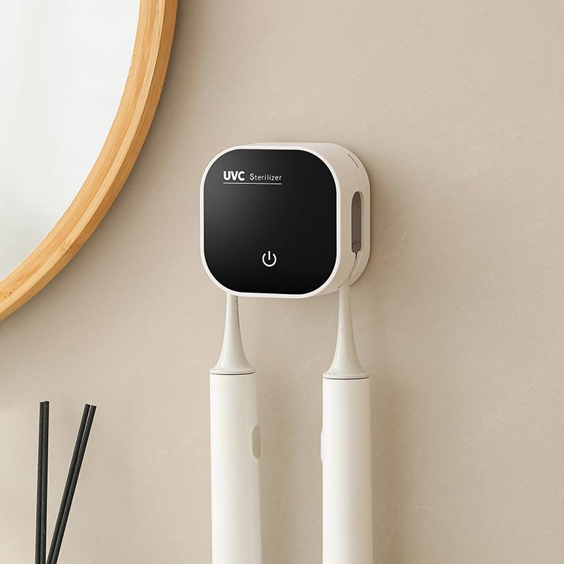 

Портативный УФ-стерилизатор для зубных щеток с USB-зарядкой на двоих белый