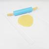 2Pcs Measuring Rectangle Dough Strip Transparent Acrylic Pizza Cookies Dough Thickness Strip Kitchen