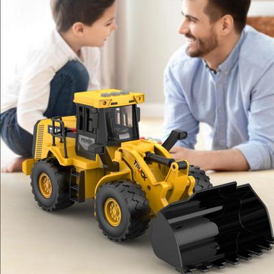 Symulacja dla dzieci Walec drogowy Spychacz Muzyka świetlna Opowiadanie historii Bezwładność Pojazd inżynieryjny Zabawka dla chłopca