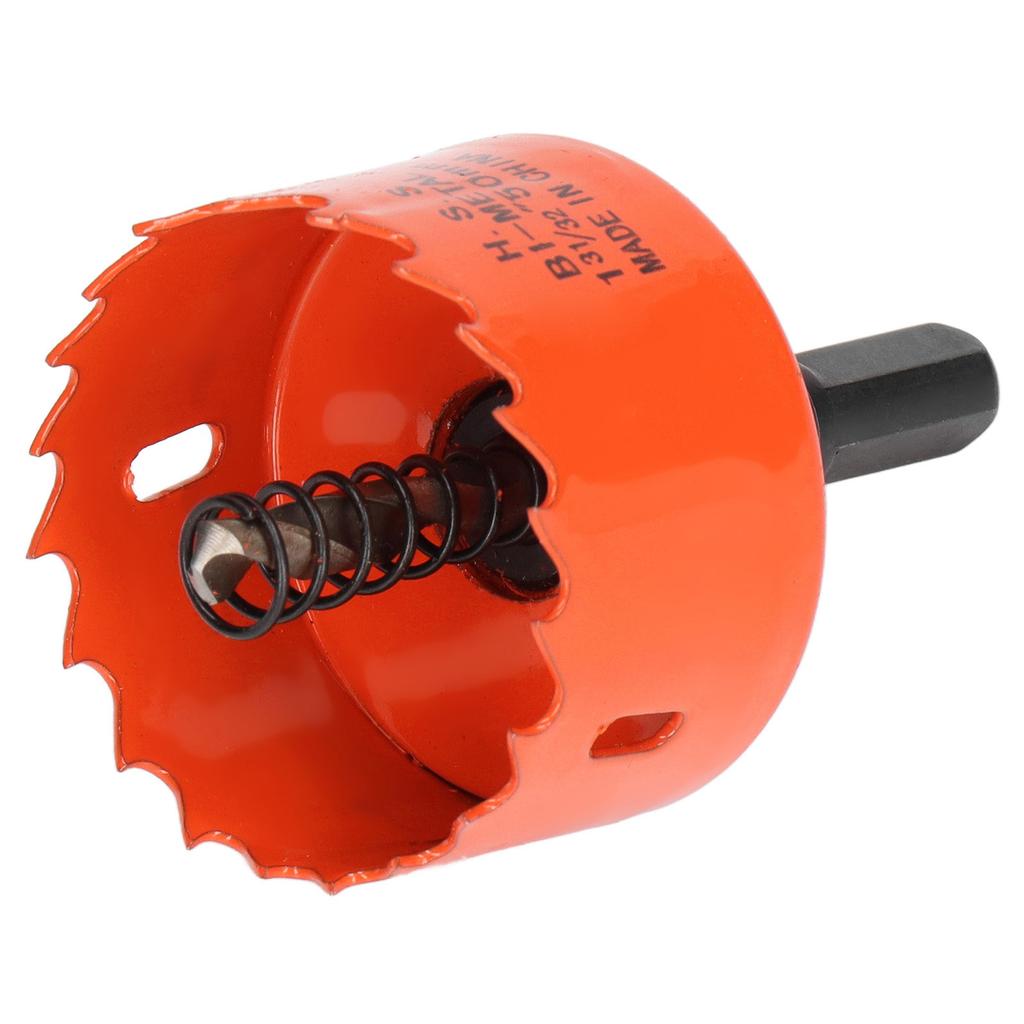 Hole Saw Drill Bit Sharply Teeth Easy Chip Removal High Hardness HSS Hole Cutter with Arbor for