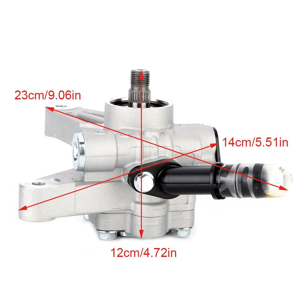 Aluminum Alloy Power Steering Pump 21 5442 for 05 10 Honda Odyssey 03 13 Acura MDX 3.5L 3.7L